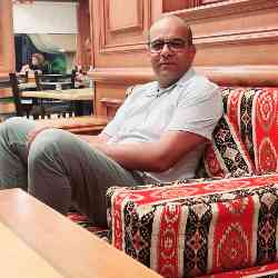 Single Arab man in New Cairo City, Egypt, Egypt