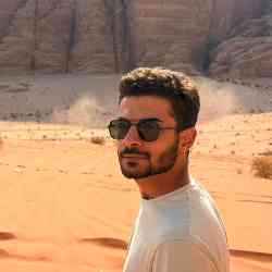 Single Arab man in Amman, الأردن, Jordan