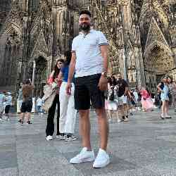 Single Arab man in London, UK, United Kingdom