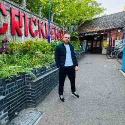 Single Arab man in London, England, United Kingdom