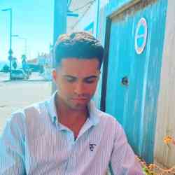 Single Arab man in Lisbon, Portugal, Portugal