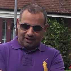 Single Arab man in London, England, United Kingdom