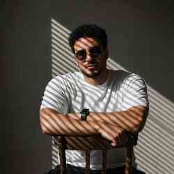 Single Arab man in London, England, United Kingdom