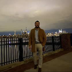 Single Albanian man in New York, New York, United States