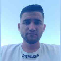 Single Albanian man in Elbasan, Qarku i Elbasanit, Albania