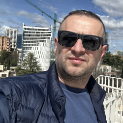 Single Albanian man in London, UK, United Kingdom