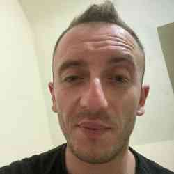 Single Albanian man in London, UK, United Kingdom