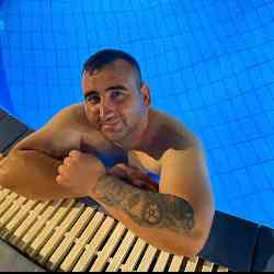 Single Albanian man in London, UK, United Kingdom