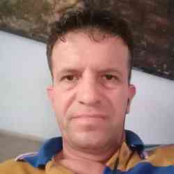 Single Albanian man in Elbasan, Shqipëria, Albania