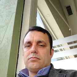 Single Albanian man in Elbasan, Shqipëria, Albania