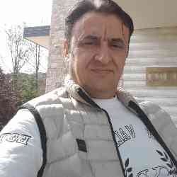 Single Albanian man in Tirana, Arnavutluk, Albania