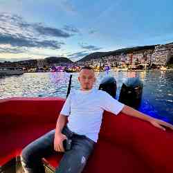 Single Albanian man in Elbasan, Albania, Albania