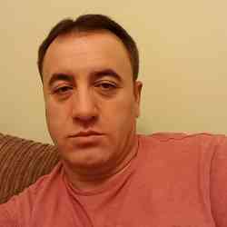 Single Albanian man in London, UK, United Kingdom