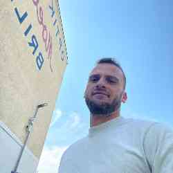 Single Albanian man in Berat, Albania, Albania