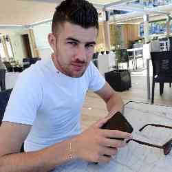 Single Albanian man in Elbasan, Albania, Albania