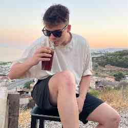 Single Albanian man in Berat, Albania, Albania