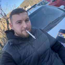 Single Albanian man in Berat, Albania, Albania