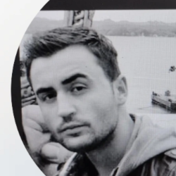 Single Albanian man in Lindau, Deutschland, Germany