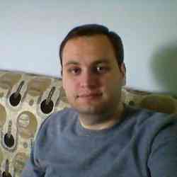 Single Albanian man in Elbasan, Qarku i Elbasanit, Albania