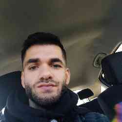 Single Albanian man in Elbasan, Αλβανία, Albania