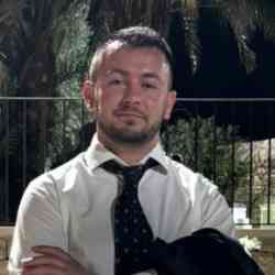 Single Albanian man in London, UK, United Kingdom