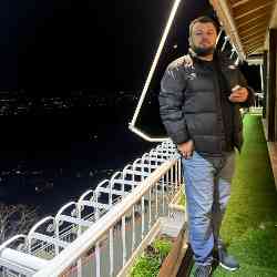 Single Albanian man in London, UK, United Kingdom