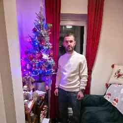 Single Albanian man in London, UK, United Kingdom