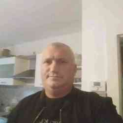 Single Albanian man in Elbasan, Shqipëria, Albania