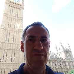 Single Albanian man in London, England, United Kingdom