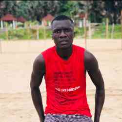 Single Black man in Brusubi, The Gambia, Gambia