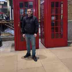 Single Turkish man in London, England, United Kingdom