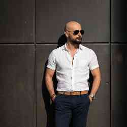 Single Turkish man in London, England, United Kingdom