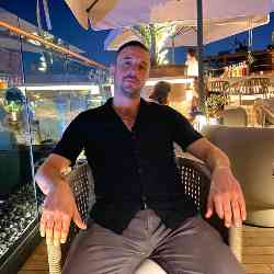 Single Turkish man in Istanbul, Türkiye, Turkey