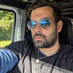 Single Turkish man in London, UK, United Kingdom