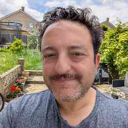 Single Turkish man in London, UK, United Kingdom