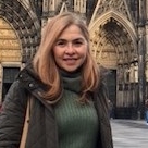 Single Turkish woman in London, Vereinigtes Königreich, United Kingdom